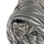 Miu Miu Black Leather Matelasse Shoulder Bag