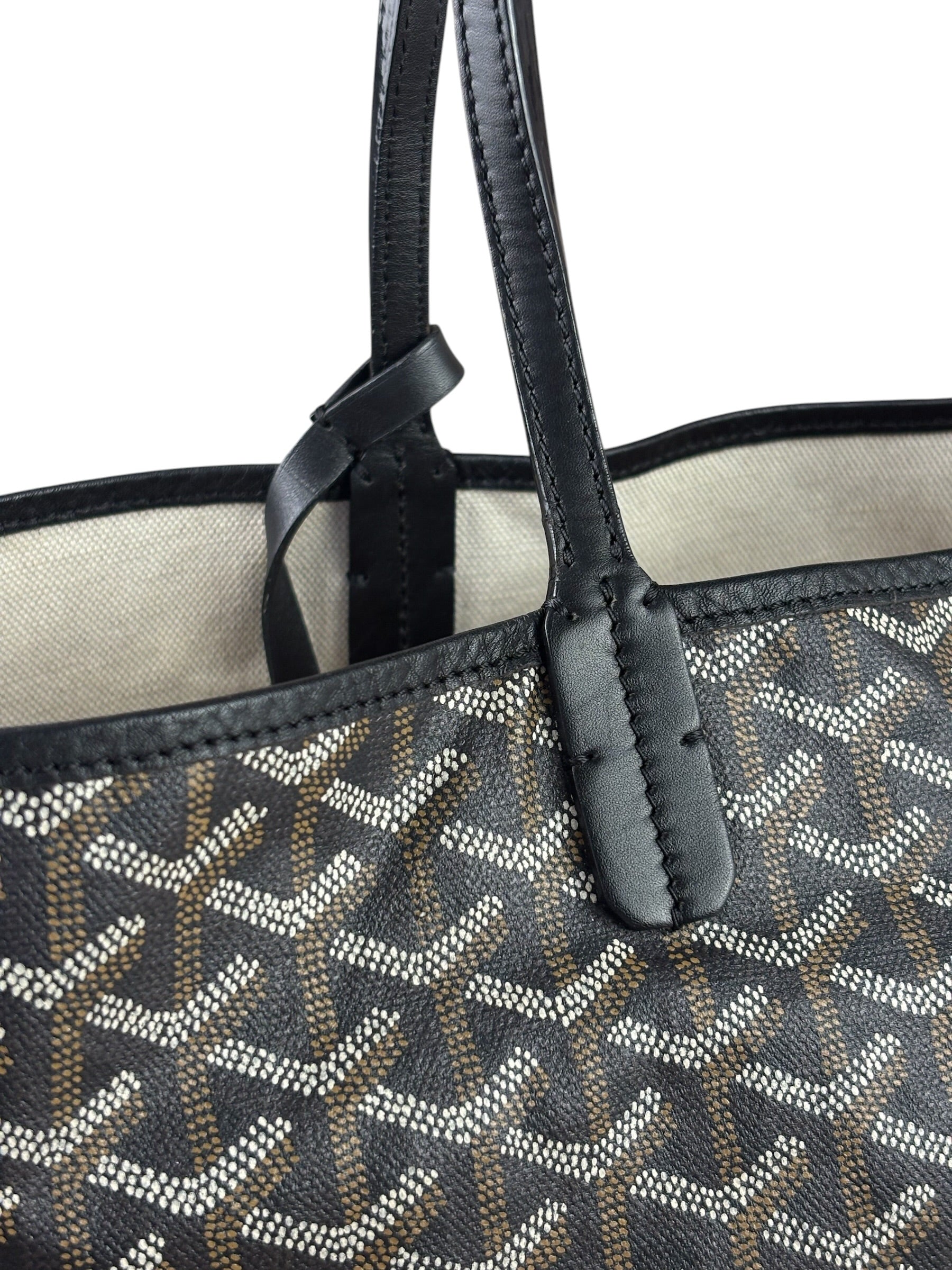 Goyard Saint Louis Coated Goyardine Tote