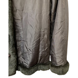 Flash Moonbat Brown Rabbit Fur Reversible Coat