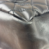 Chanel Vintage Black Quilted Lambskin Shoulder Bag 2010
