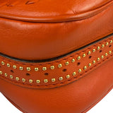 Gucci Orange Leather Snaffle Shoulder Bag
