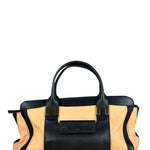 Chloe Nude Pink/Black Alice Satchel Shoulder Bag