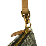 Christian Dior Vintage Green Trotter Saddle Pochette