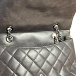Chanel Dark Grey Cockpit Flap Shoulder Bag 2015