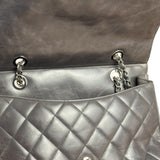 Chanel Dark Grey Cockpit Flap Shoulder Bag 2015