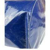Chanel Blue Vinyl PVC Shoulder Bag