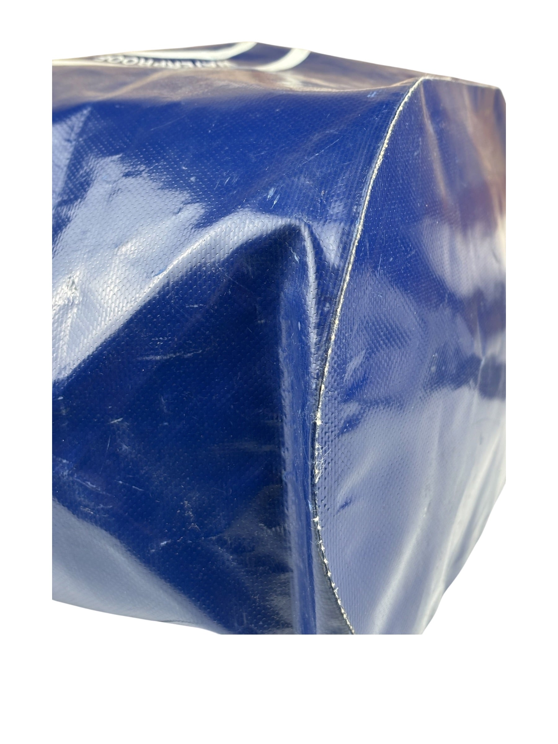 Chanel Blue Vinyl PVC Shoulder Bag