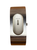 Gucci 2400L Silver Thick Bangle Band