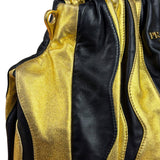 Prada Bicolor Leather Nappa Waves Tote Bag