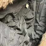 Vintage Accency Neutral-Toned Fox Fur Coat