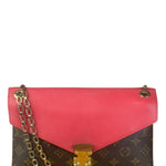 Louis Vuitton Pink Monogram Canvas Pallas Chain Shoulder Bag
