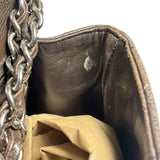 Chanel Chocolate Brown Caviar Quilted Flap Bag 2009