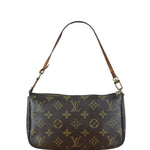 Louis Vuitton Leather Monogram Pochette