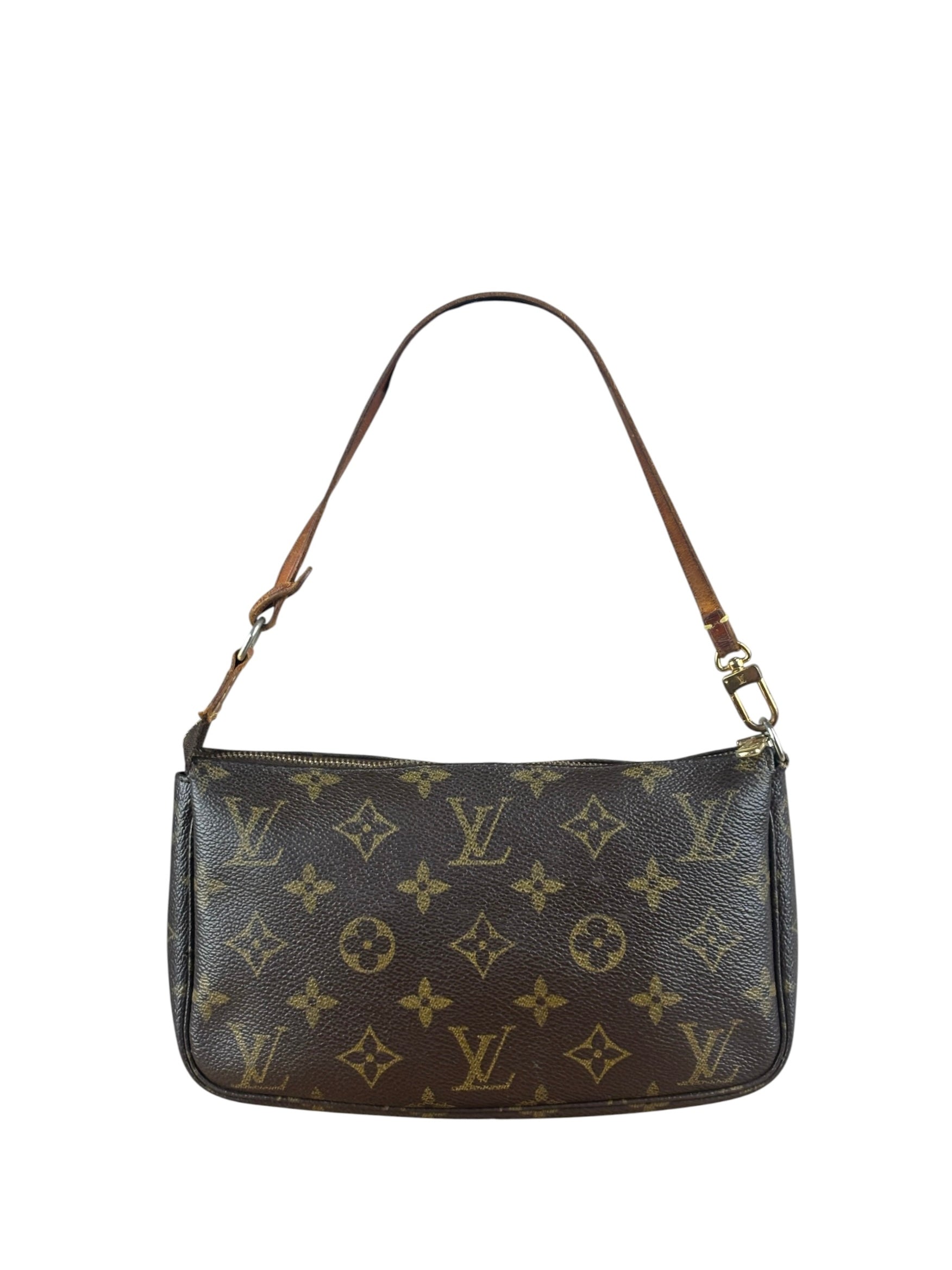 Louis Vuitton Leather Monogram Pochette