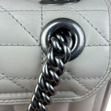 Gucci GG Marmont White Matelasse Bag