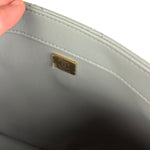 Chanel CC Trendy Blue Leather Flap Top Handle Bag