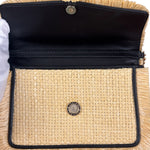 Bvlgari Serpenti Forever Mini Raffia Bag Beige