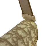 Christian Dior Trotter Flower Embroidered Flap Crossbody