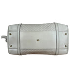 Gucci Vintage Beige Leather GG 2Way Bag
