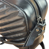 Yves Saint Laurent Black Leather Lou Camera Bag