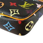 Louis Vuitton x Takashi Murakami Black Monogram Pochette