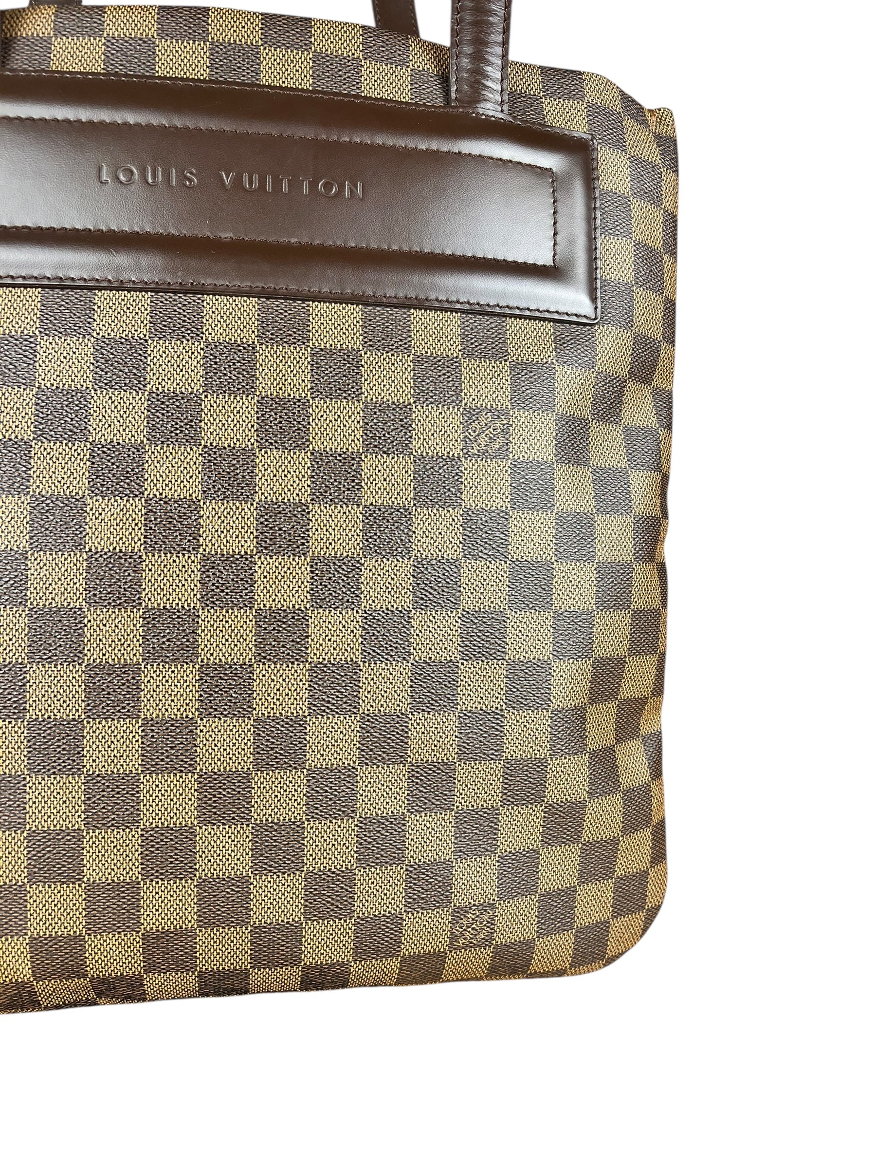 Louis Vuitton Damier Ebene Parioli Shoulder Tote