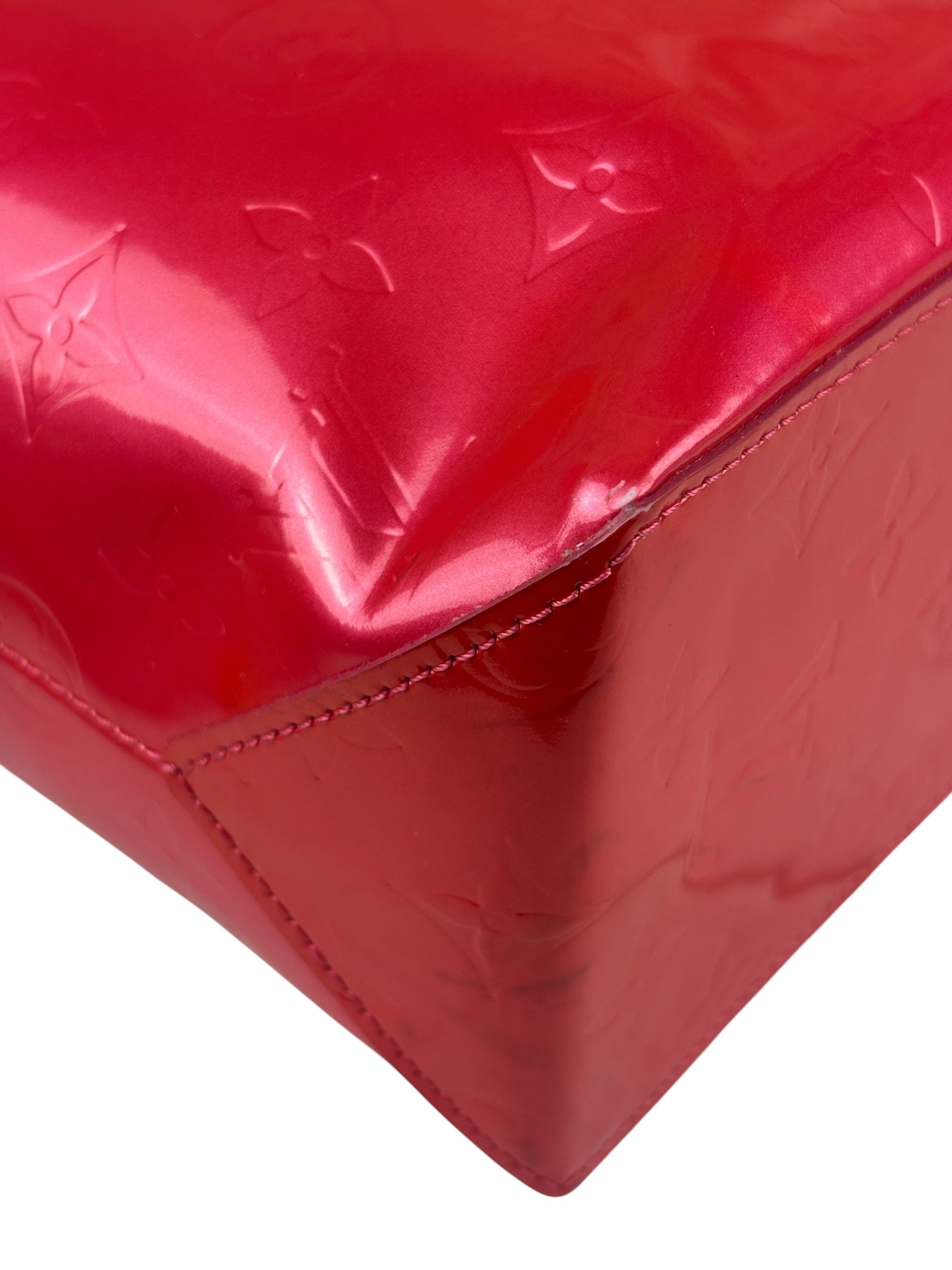 Louis Vuitton Vintage Vernis Patent Leather Monogram Reade Handbag PM