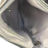 Coach Black Leather Soho Pleated Crossbody Bag