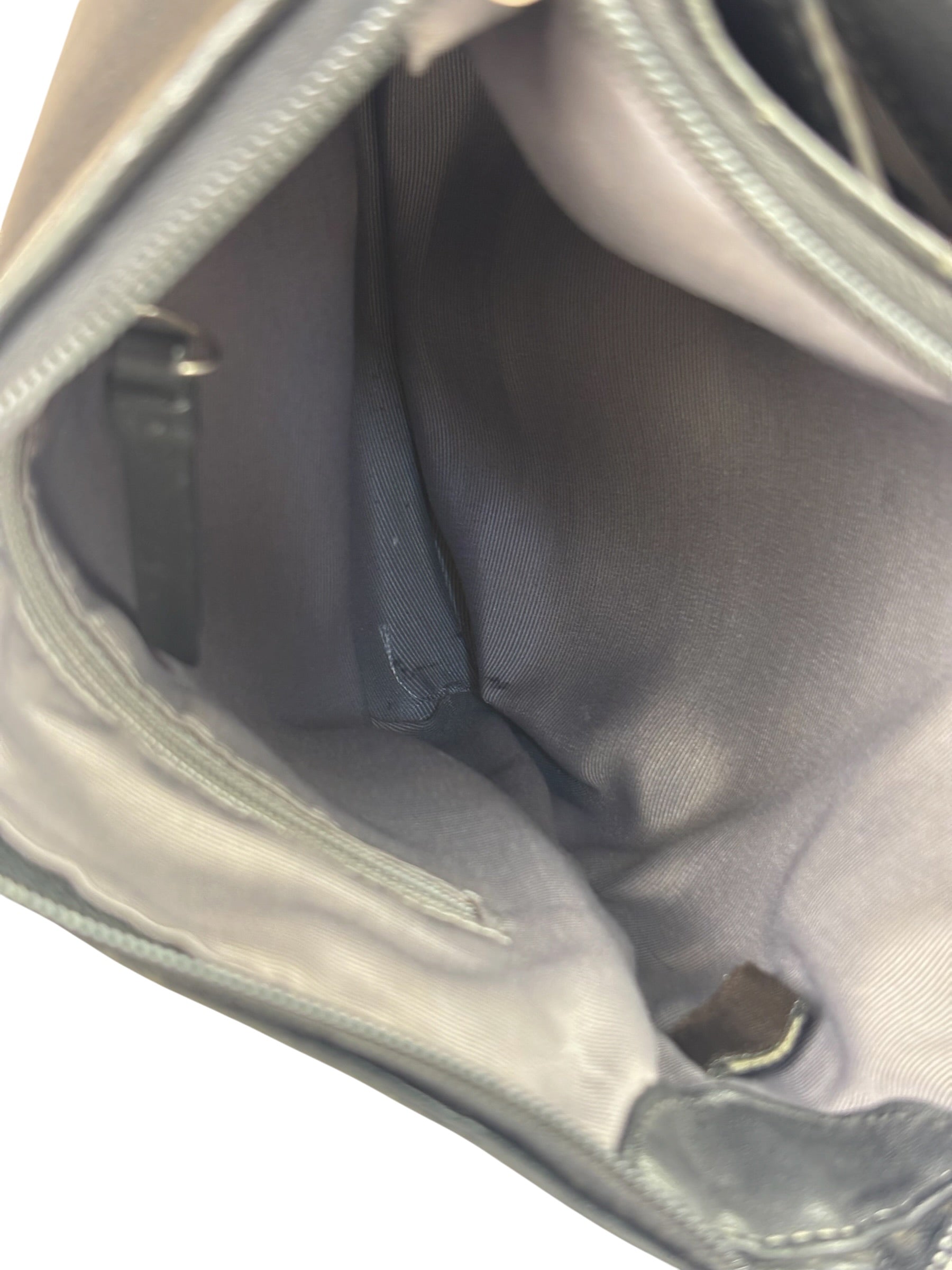 Coach Black Leather Soho Pleated Crossbody Bag