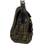Fendi FF Zucca Vintage B Flap Shoulder Bag