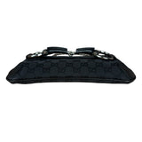 Gucci Black Tom Ford Horsebit Shoulder Bag