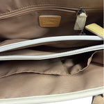 Burberry Beige Nova Check Canvas Patent Leather Tote Bag