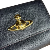 Vivienne Westwood Leather Orb Emblem Wallet