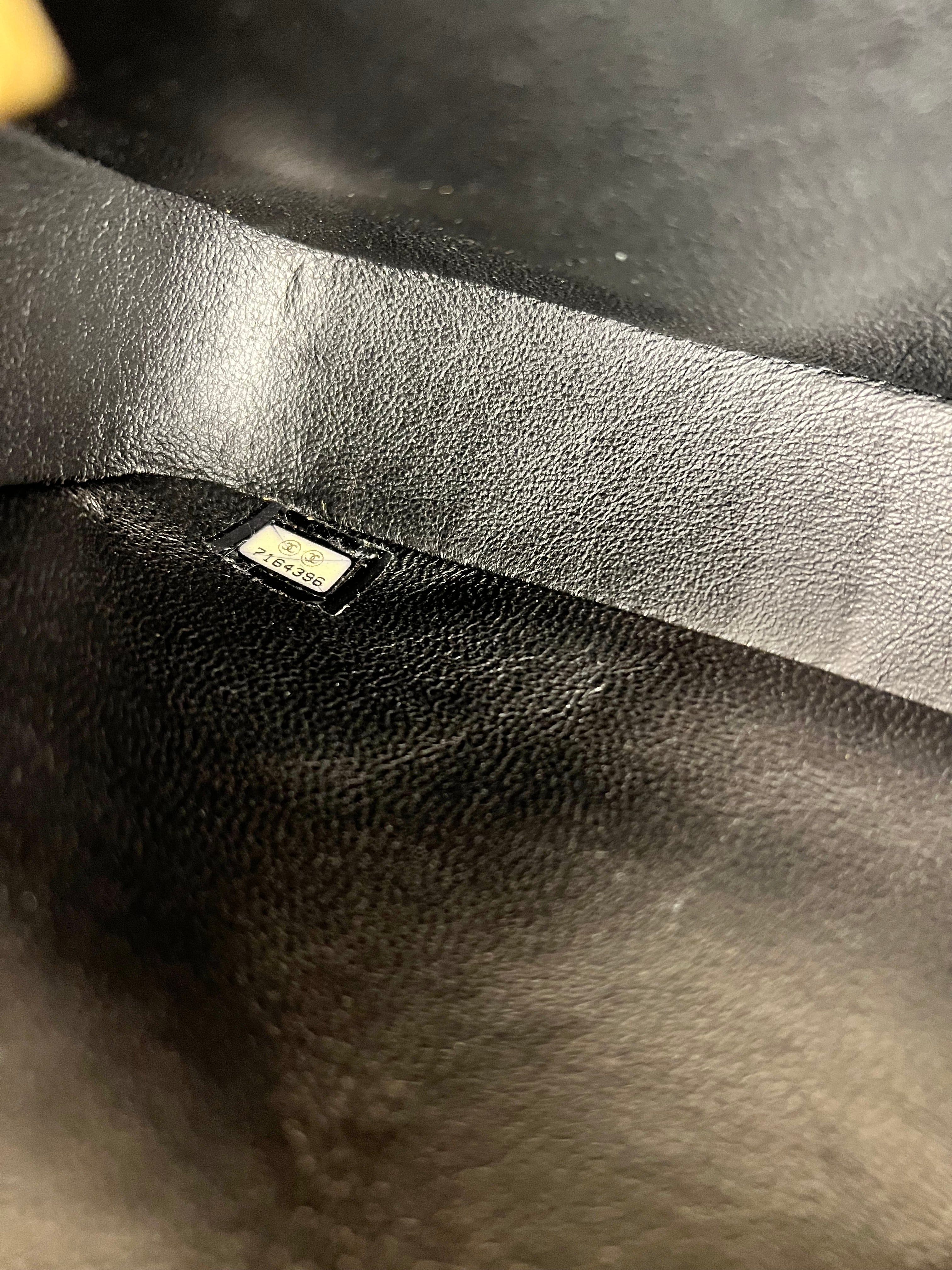 Chanel East West Beige Jersey Flap Bag 2002