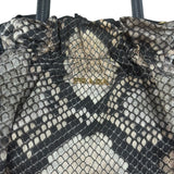 Prada Vintage Snake Print Nylon 2Way Bag