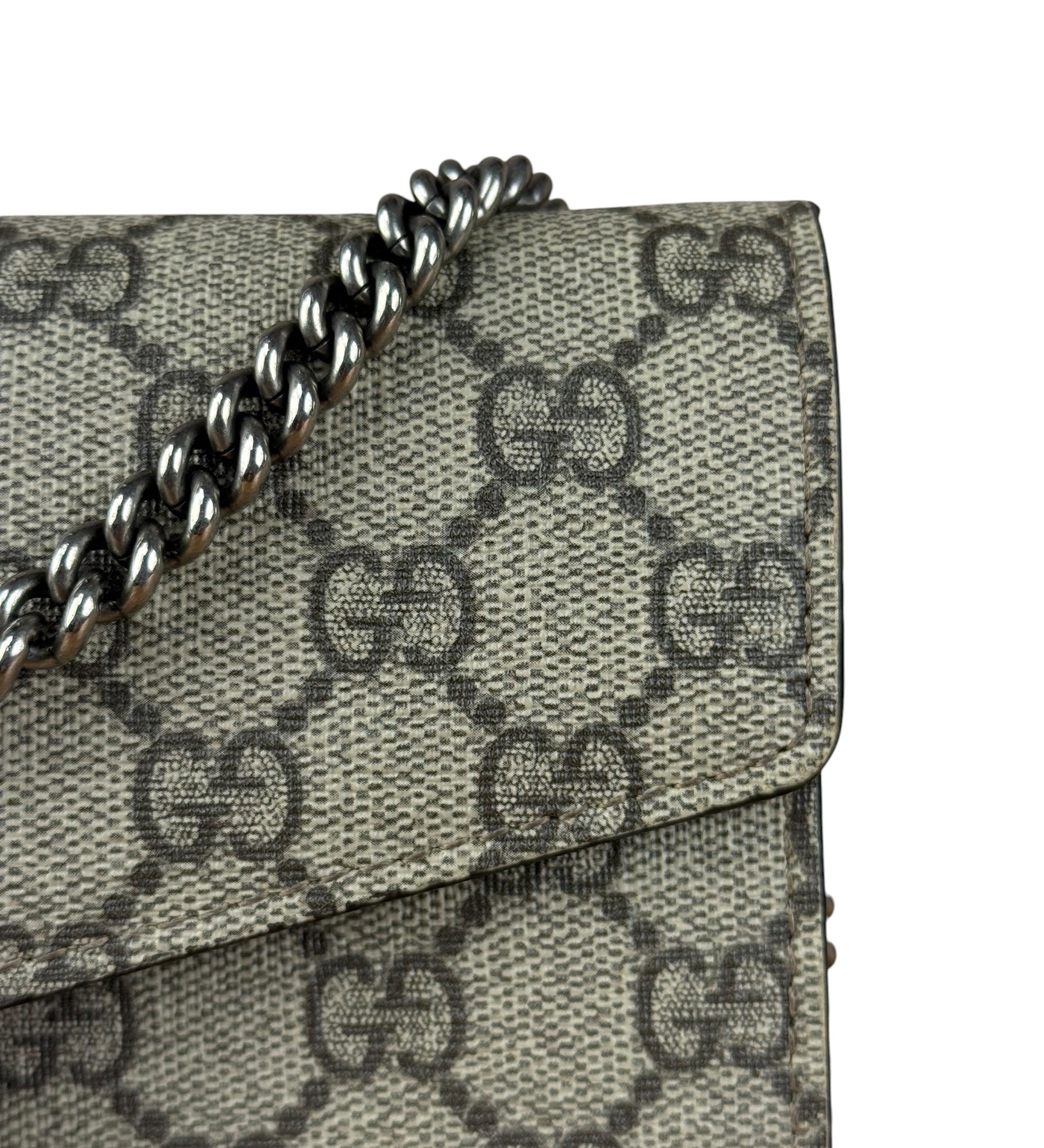 Gucci GG Supreme Canvas Dionysus Wallet Crossbody