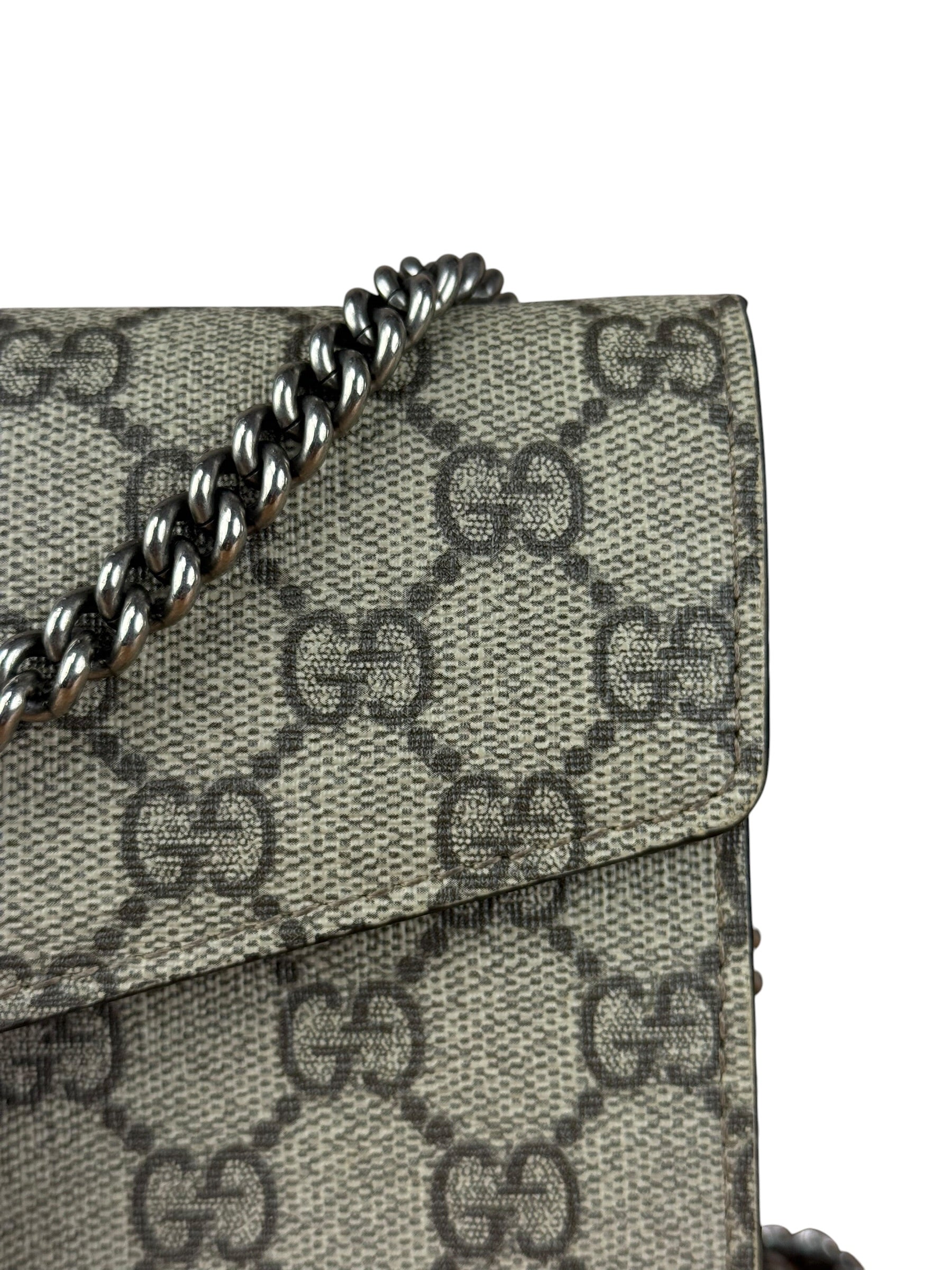 Gucci GG Supreme Canvas Dionysus Wallet Crossbody