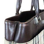Burberry Vintage Canvas Nova Check Tote