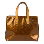 Louis Vuitton Monogram Bronze Vernis Reade PM