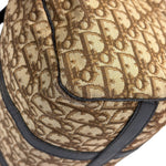 Christian Dior Brown Leather Trotter Boston Handbag