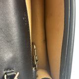 Gucci Black Velvet/Leather Trim Dionysus Super Mini Shoulder Bag