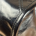 Prada Calfskin Bonnie Shoulder Bag Black