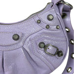 Balenciaga Lilac Calfskin Le Cagole XS Shoulder Bag