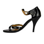 Hermes Sac Depeche Black Leather Heels