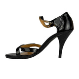 Hermes Sac Depeche Black Leather Heels