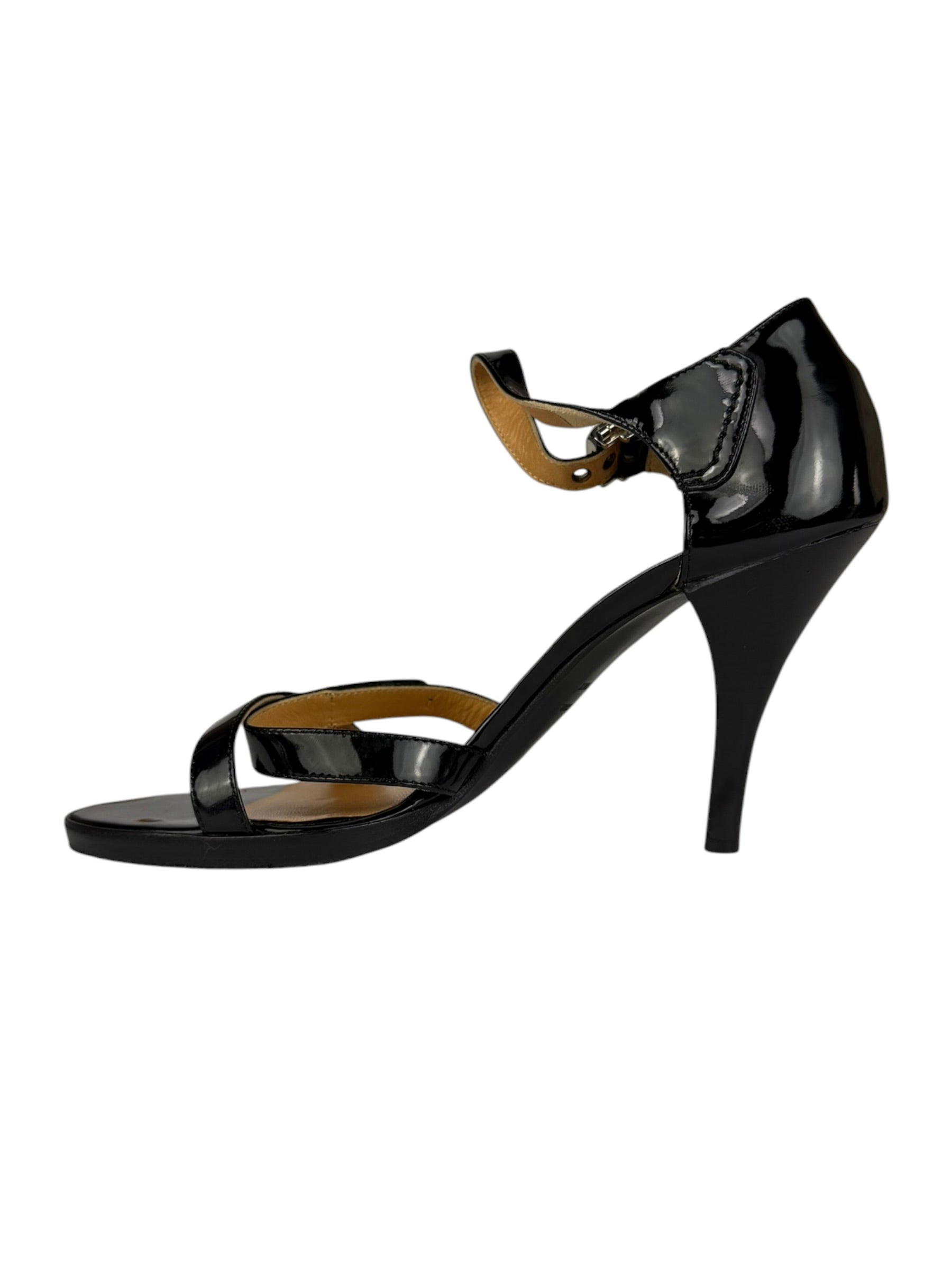 Hermes Sac Depeche Black Leather Heels