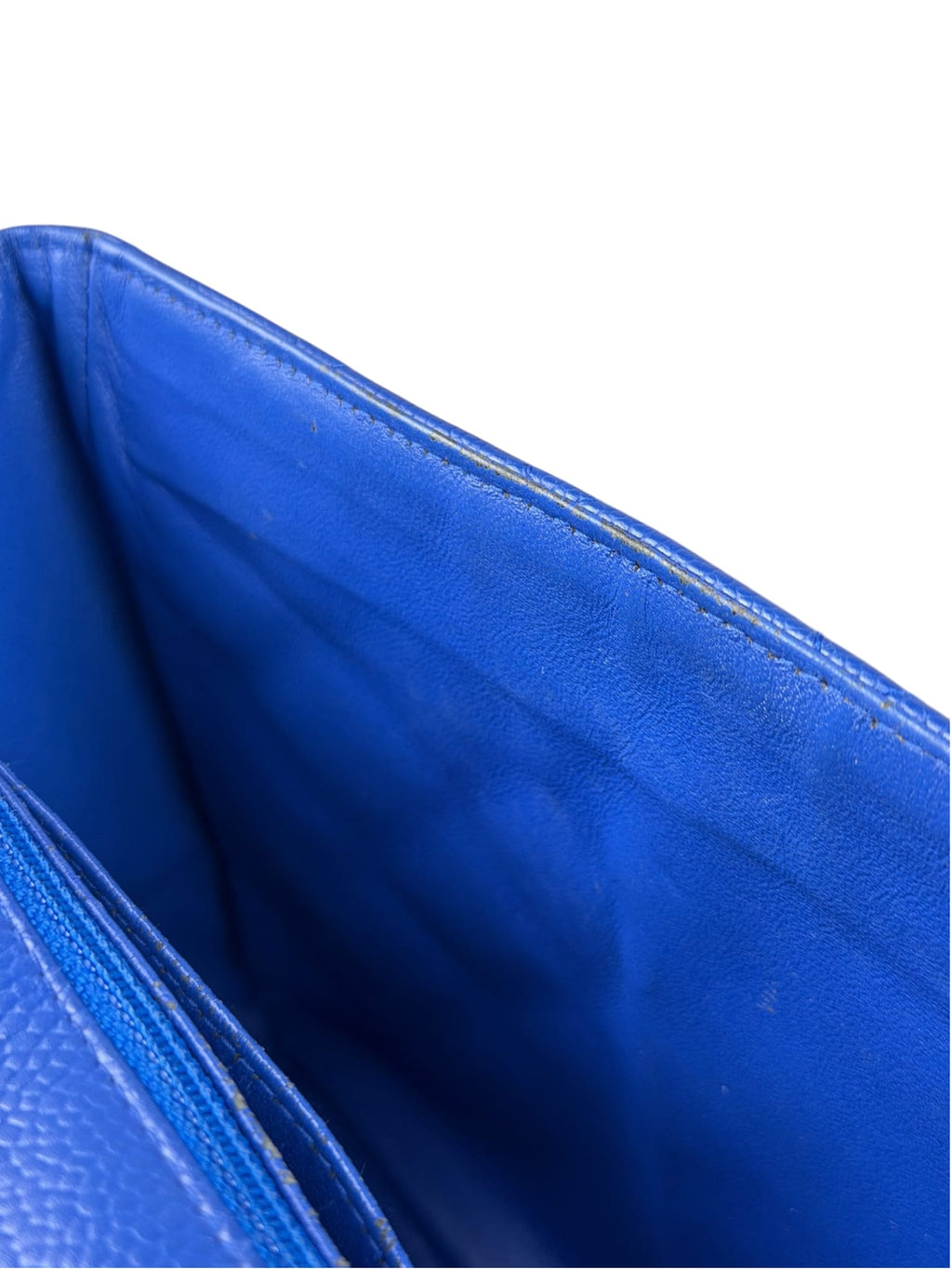 Chanel Royal Blue Caviar M Flap 2009
