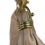 Chloe Woodrose Leather Small Bracelet Hobo Bag