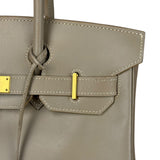 Hermes Birkin 30 Argile Box Brushed Gold 2003