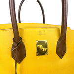 Hermes Birkin 35 Cushvel Havana x Jaune